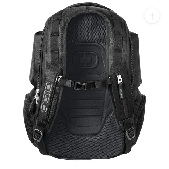 Gulfstream branded OGIO Black Stratagem Backpack - Picture 3 of 10